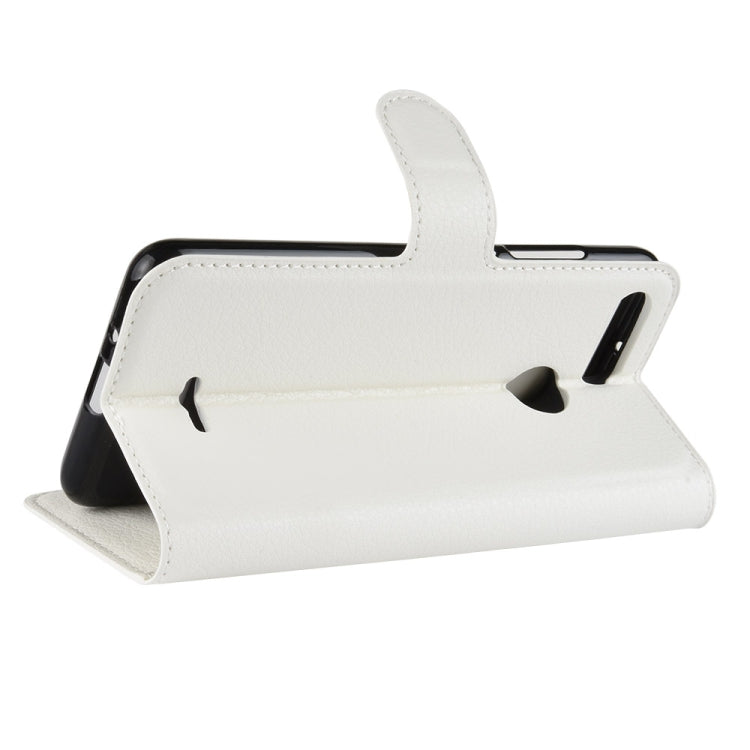 Litchi Texture Horizontal Flip Leather Case for Xiaomi Redmi 6, with Wallet & Holder & Card Slots