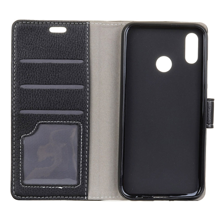 Litchi Texture Horizontal Flip Leather Case for Xiaomi Redmi Note 6 Pro, with Holder & Card Slots & Wallet