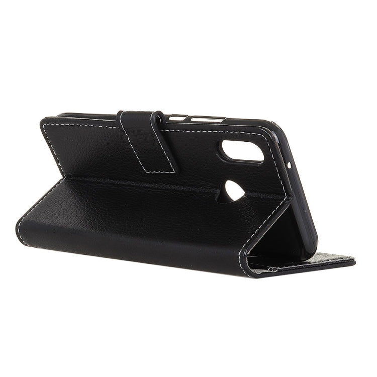 Litchi Texture Horizontal Flip Leather Case for Xiaomi Redmi Note 6 Pro, with Holder & Card Slots & Wallet