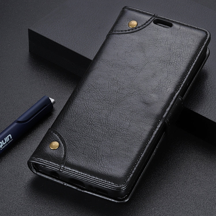Copper Buckle Nappa Texture Horizontal Flip Leather Case for Xiaomi Pocophone F1, with Holder & Card Slots & Wallet