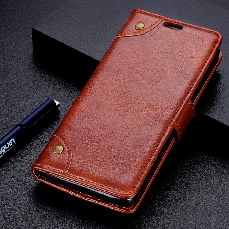 Copper Buckle Nappa Texture Horizontal Flip Leather Case for Xiaomi Pocophone F1, with Holder & Card Slots & Wallet