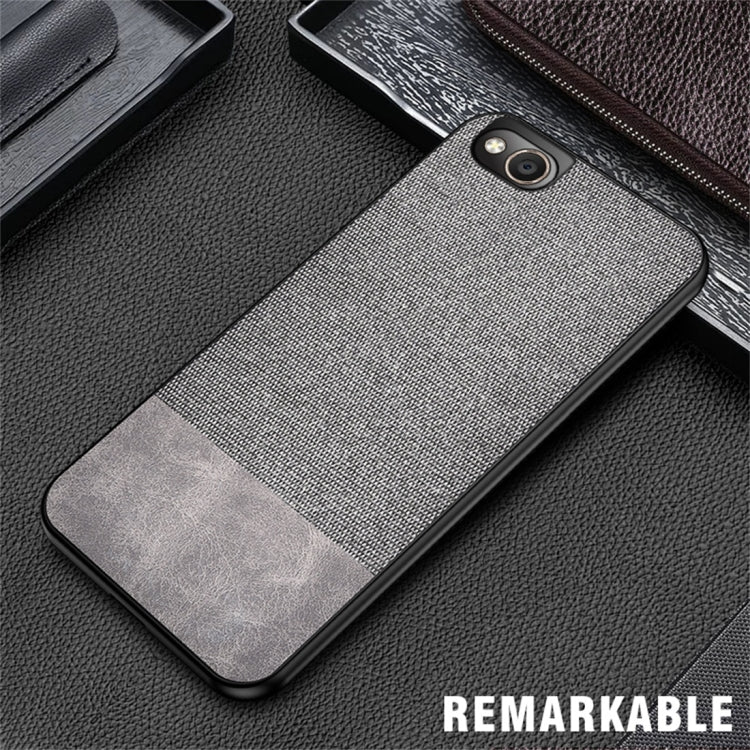 Shockproof Splicing PU + Cloth Protective Case for Xiaomi Redmi Go