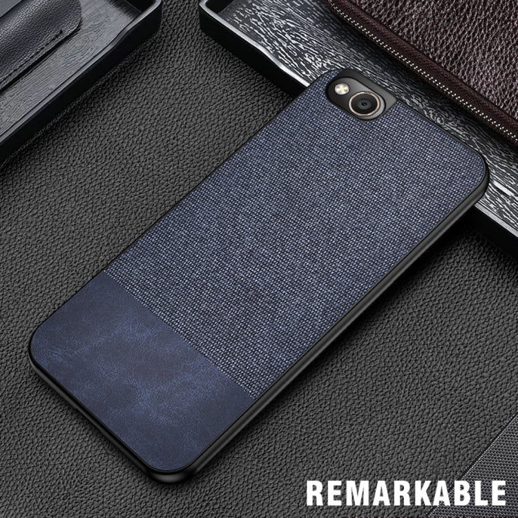 Shockproof Splicing PU + Cloth Protective Case for Xiaomi Redmi Go