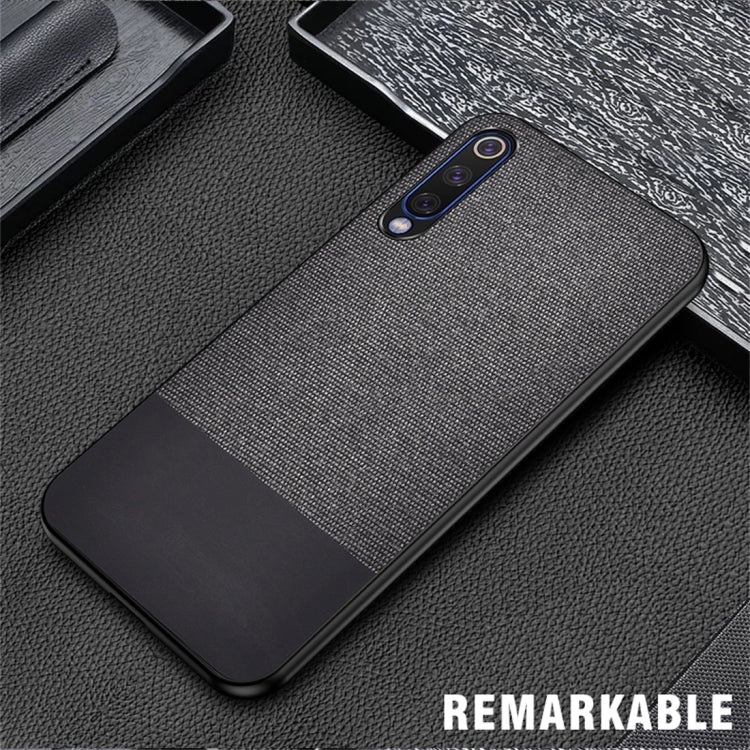 Shockproof Splicing PU + Cloth Protective Case for Xiaomi Mi 9
