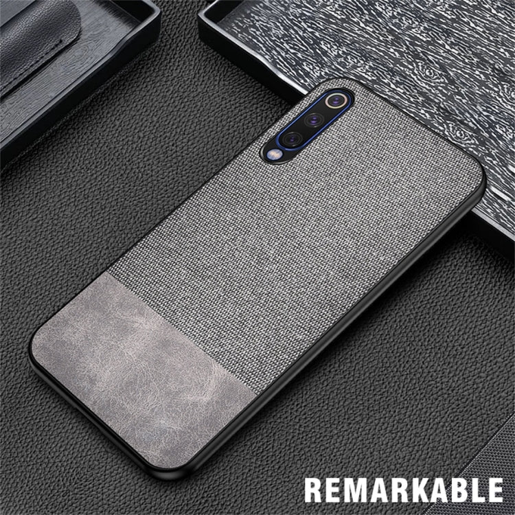 Shockproof Splicing PU + Cloth Protective Case for Xiaomi Mi 9