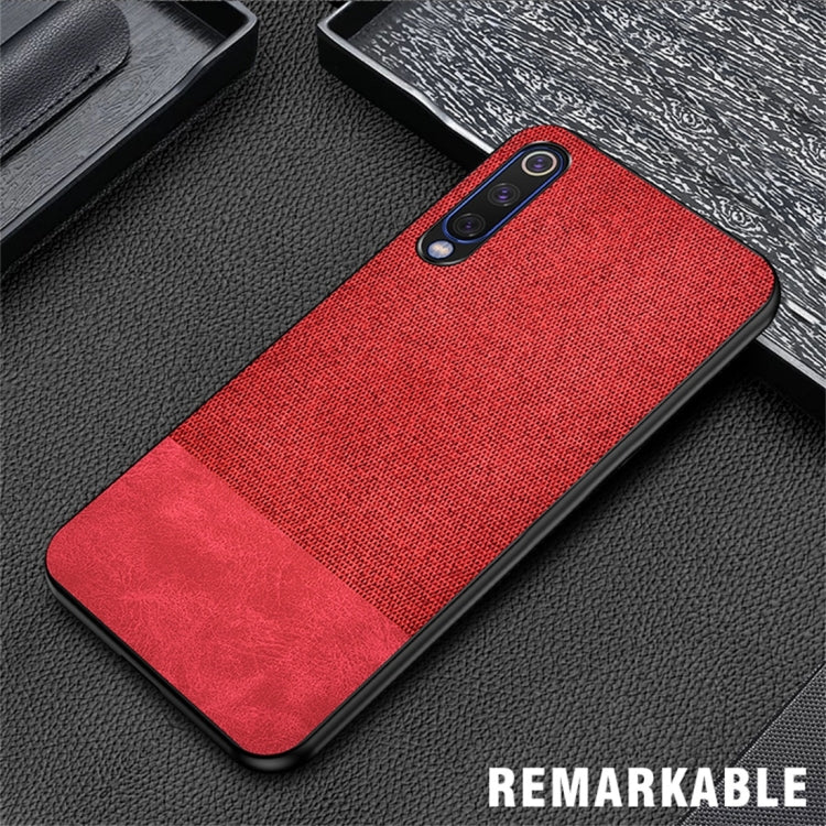 Shockproof Splicing PU + Cloth Protective Case for Xiaomi Mi 9