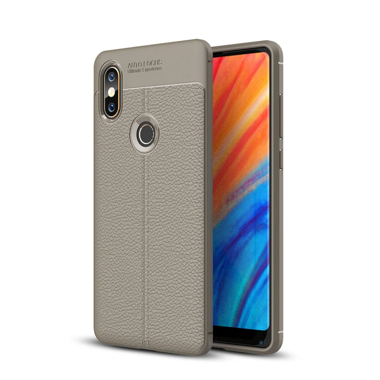 For Xiaomi MI Mix 2S Litchi Texture Soft TPU Protective Case