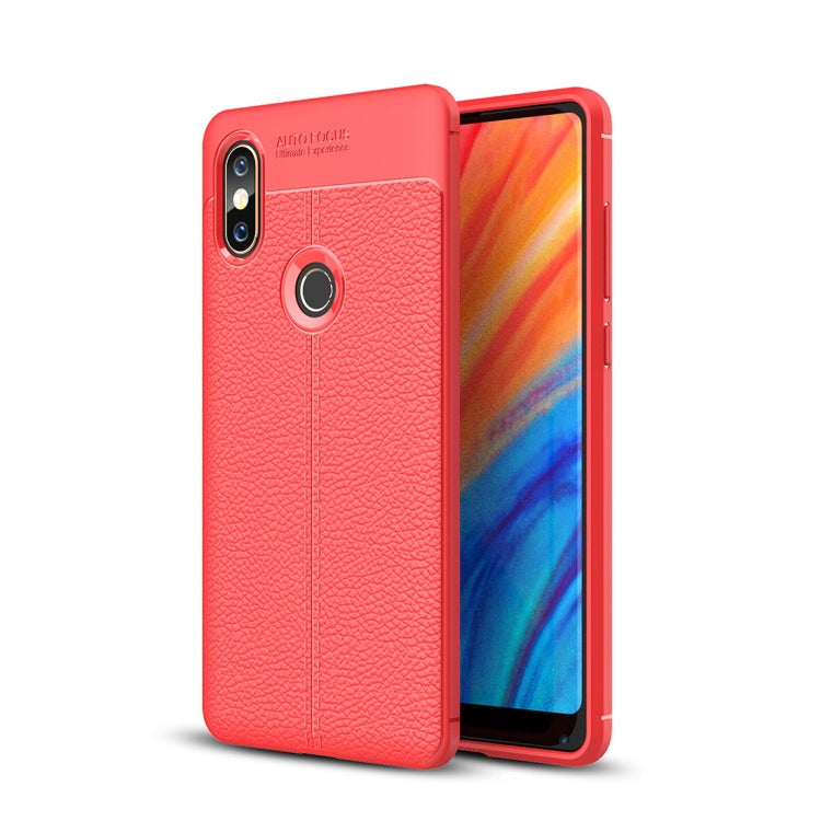 For Xiaomi MI Mix 2S Litchi Texture Soft TPU Protective Case