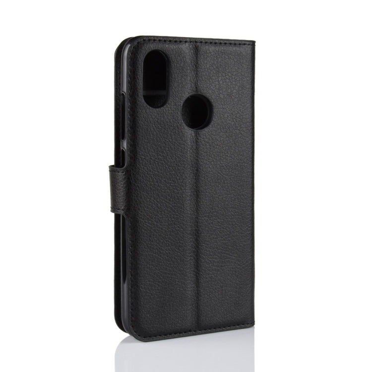 Litchi Texture Horizontal Flip Leather Case for Xiaomi Mi 8, with Wallet & Holder & Card Slots