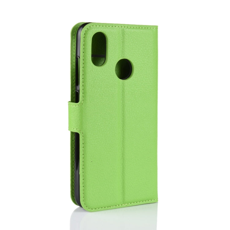 Litchi Texture Horizontal Flip Leather Case for Xiaomi Mi 8, with Wallet & Holder & Card Slots