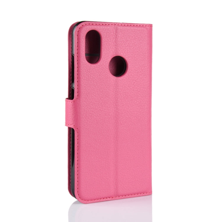 Litchi Texture Horizontal Flip Leather Case for Xiaomi Mi 8, with Wallet & Holder & Card Slots