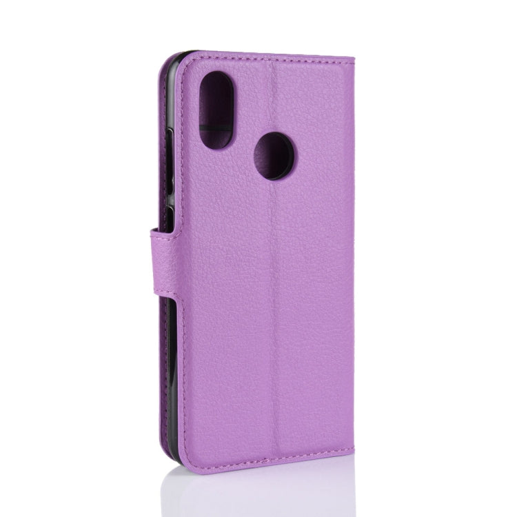 Litchi Texture Horizontal Flip Leather Case for Xiaomi Mi 8, with Wallet & Holder & Card Slots