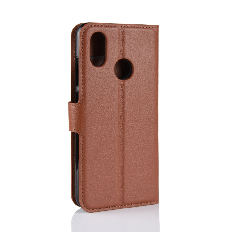 Litchi Texture Horizontal Flip Leather Case for Xiaomi Mi 8, with Wallet & Holder & Card Slots