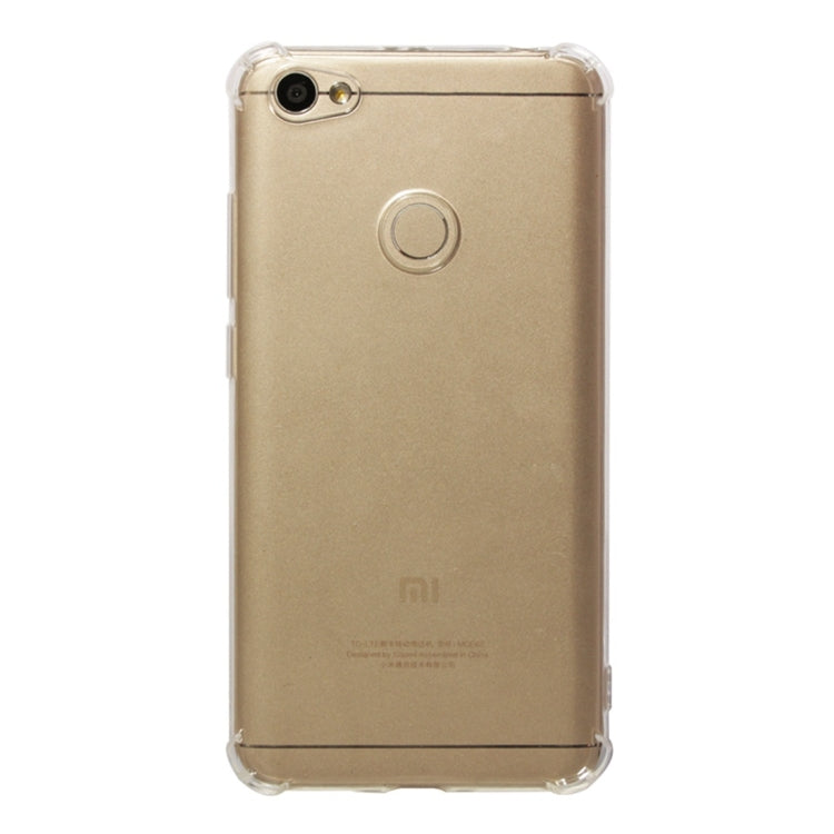 Shockproof TPU Protective Case for Xiaomi Redmi Note 5A Prime / Redmi Y1 (Transparent)