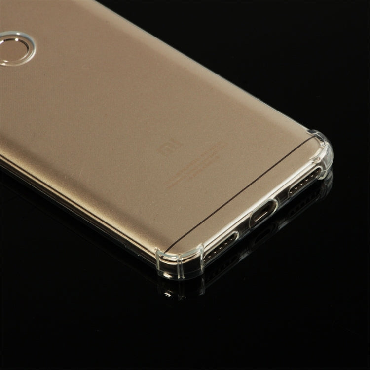 Shockproof TPU Protective Case for Xiaomi Redmi Note 5A Prime / Redmi Y1 (Transparent)
