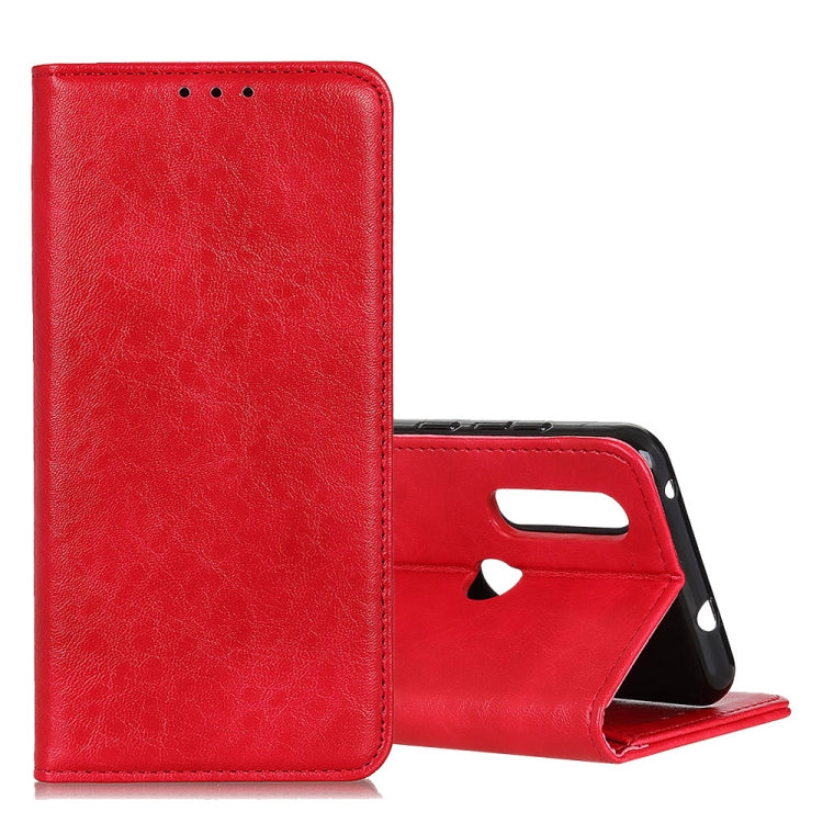 Magnetic Crazy Horse Texture Horizontal Flip Leather Case for Xiaomi Redmi 7, with Holder & Card Slots & Wallet