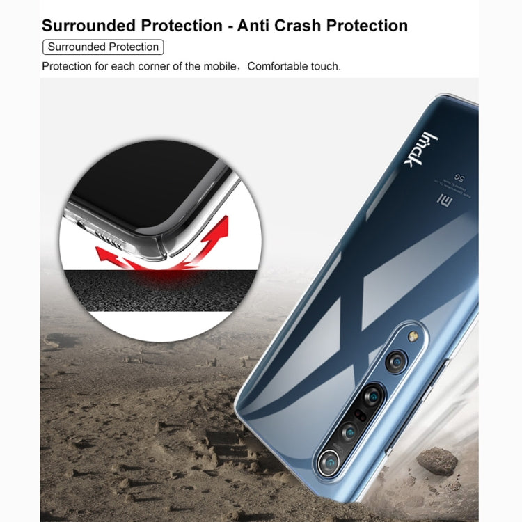For Xiaomi Mi 10 5G / 10 Pro 5G IMAK Wing II Wear-resisting Crystal Pro PC Protective Case