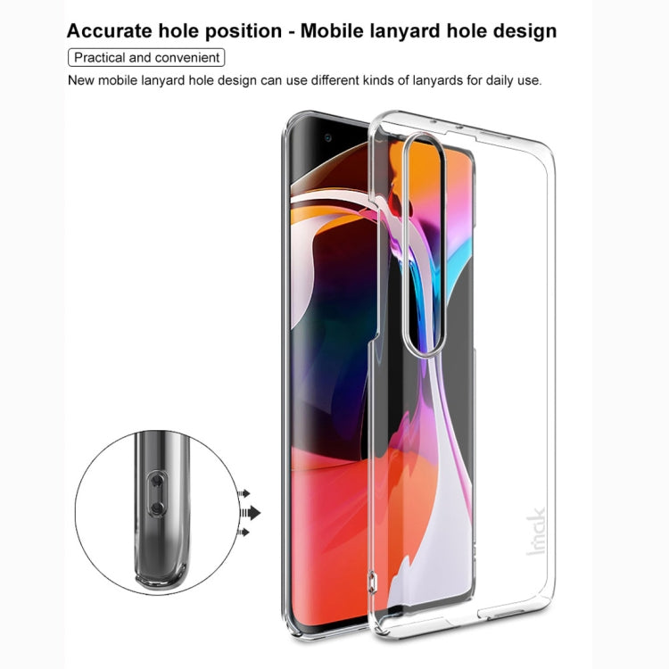 For Xiaomi Mi 10 5G / 10 Pro 5G IMAK Wing II Wear-resisting Crystal Pro PC Protective Case