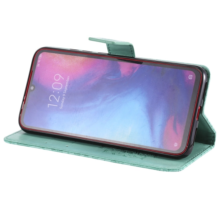 Sun Embossing Pattern Horizontal Flip Leather Case for Xiaomi Redmi Note 7, with Card Slot & Holder & Wallet & Lanyard