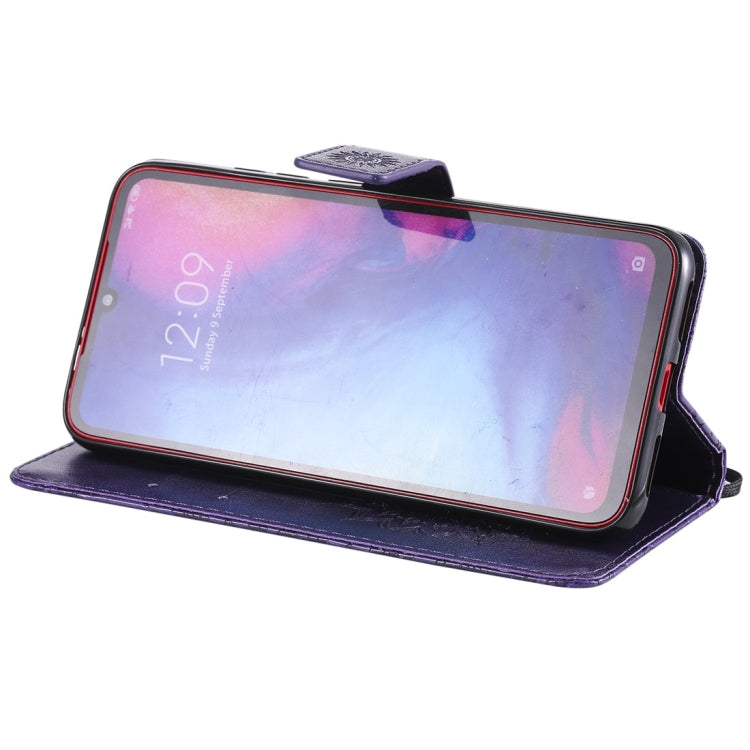 Sun Embossing Pattern Horizontal Flip Leather Case for Xiaomi Redmi Note 7, with Card Slot & Holder & Wallet & Lanyard