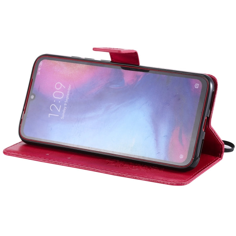 Sun Embossing Pattern Horizontal Flip Leather Case for Xiaomi Redmi Note 7, with Card Slot & Holder & Wallet & Lanyard