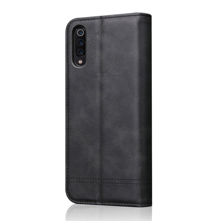 Casual Style Retro Crazy Horse Texture Horizontal Flip Leather Case for Xiaomi Mi 9, with Card Slots & Holder & Wallet