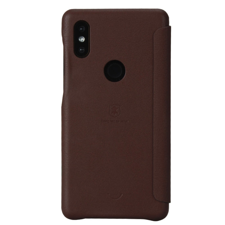Lenuo Ledream Series Litchi Texture Horizontal Flip PU Leather Case for Xiaomi Mi Mix 2S, with Card Slot