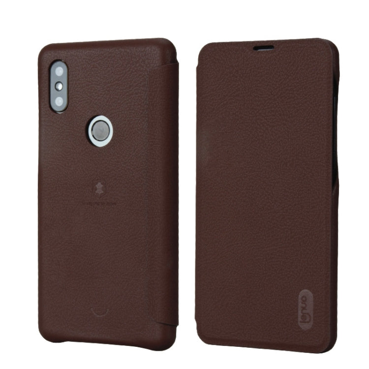 Lenuo Ledream Series Litchi Texture Horizontal Flip PU Leather Case for Xiaomi Mi Mix 2S, with Card Slot