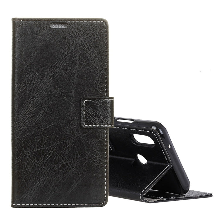 Retro Crazy Horse Texture Horizontal Flip Leather Case for Xiaomi Redmi S2, with Holder & Card Slots & Wallet & Photo Frame