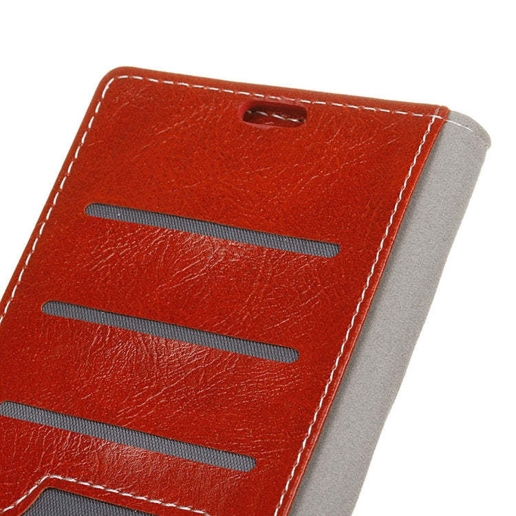 Retro Crazy Horse Texture Horizontal Flip Leather Case for Xiaomi Redmi S2, with Holder & Card Slots & Wallet & Photo Frame