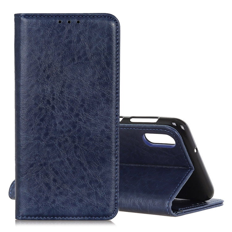 Magnetic Retro Crazy Horse Texture Horizontal Flip Leather Case for Xiaomi Mi9, with Holder & Card Slots & Photo Frame