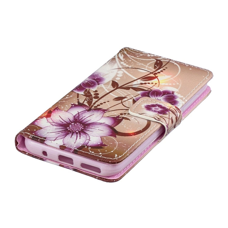Lotus Pattern Horizontal Flip Leather Case for Xiaomi Redmi Go, with Holder & Card Slots & Wallet