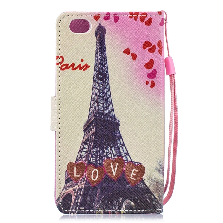 Love Towel Pattern Horizontal Flip Leather Case for Xiaomi Redmi Go, with Holder & Card Slots & Wallet