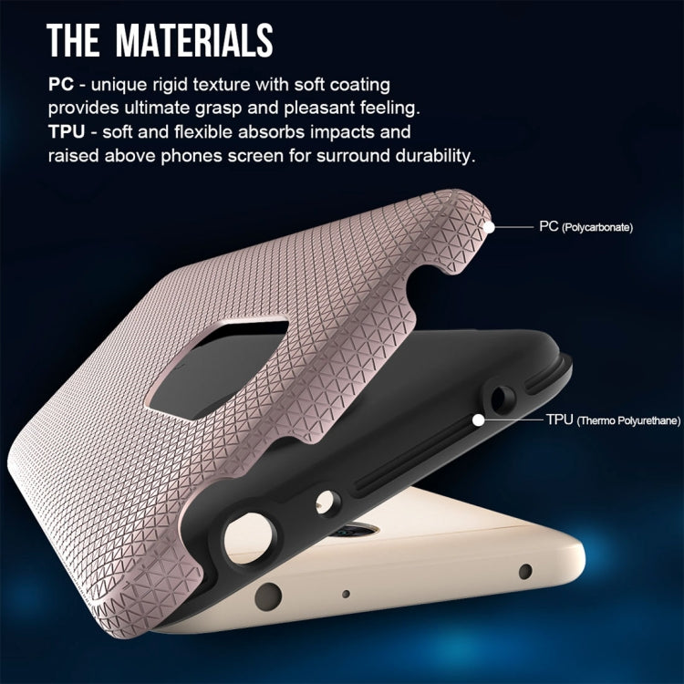 For Xiaomi Redmi 5 Plus PC + TPU Chrome Plated Press Button Anti-slip Protective Back Case