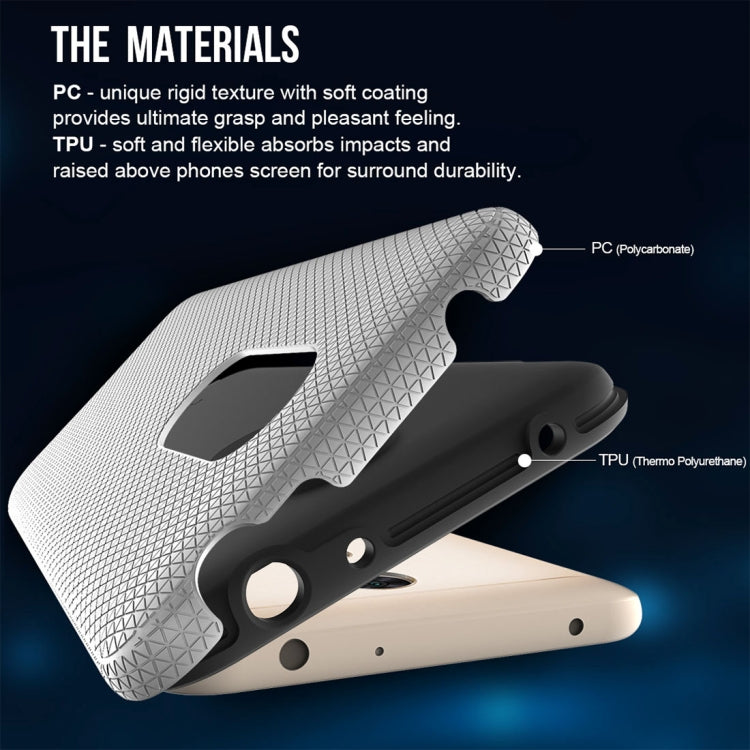 For Xiaomi Redmi 5 Plus PC + TPU Chrome Plated Press Button Anti-slip Protective Back Case