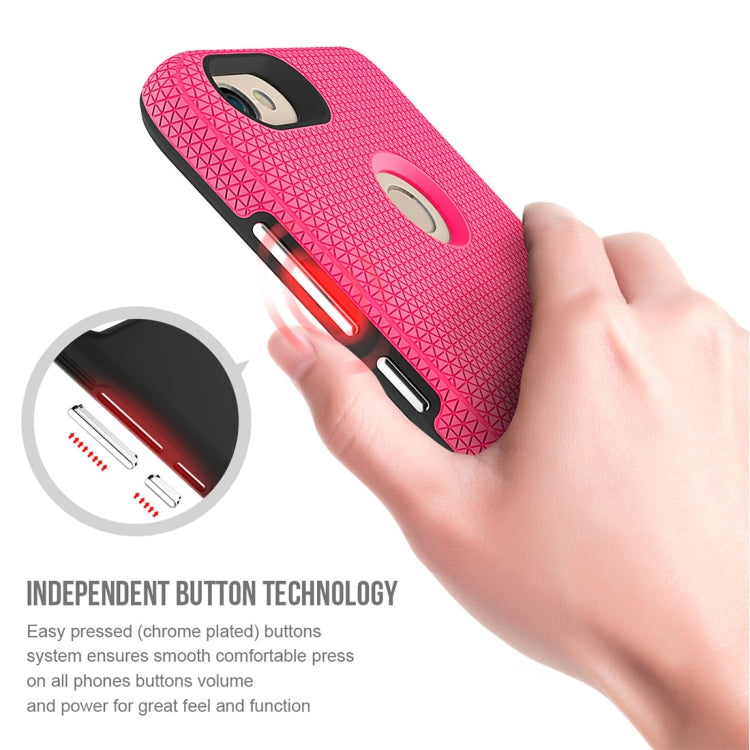 For Xiaomi Redmi Note 5A PC + TPU Chrome Plated Press Button Anti-slip Protective Back Case