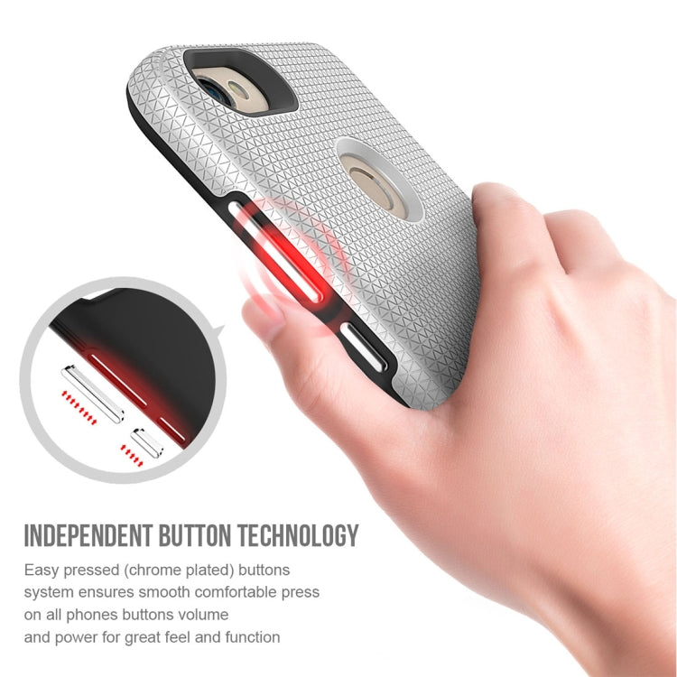 For Xiaomi Redmi Note 5A PC + TPU Chrome Plated Press Button Anti-slip Protective Back Case