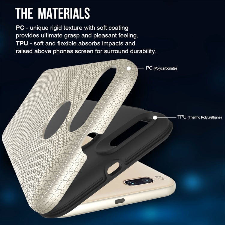 For Xiaomi Mi 5X & A1 PC + TPU Chrome Plated Press Button Anti-slip Protective Back Case