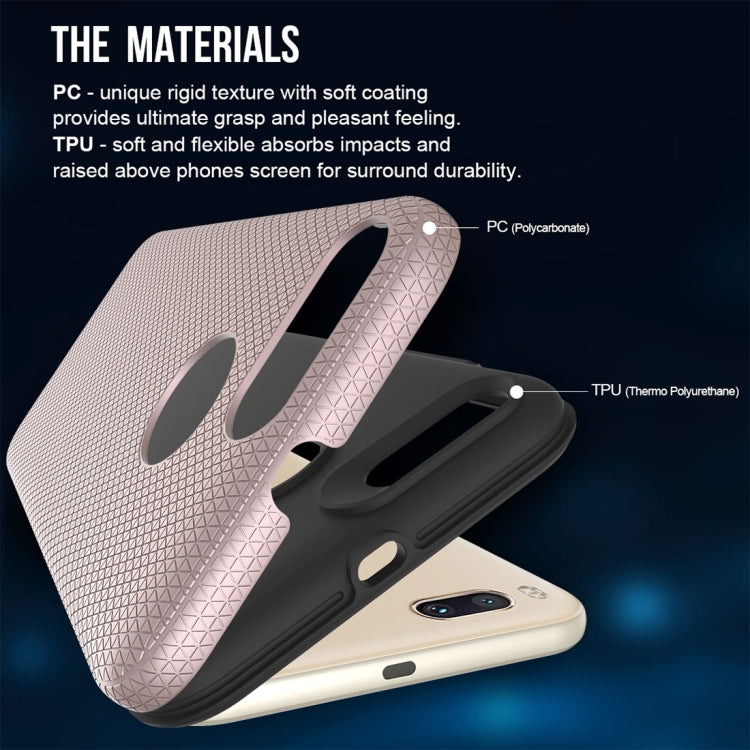 For Xiaomi Mi 5X & A1 PC + TPU Chrome Plated Press Button Anti-slip Protective Back Case