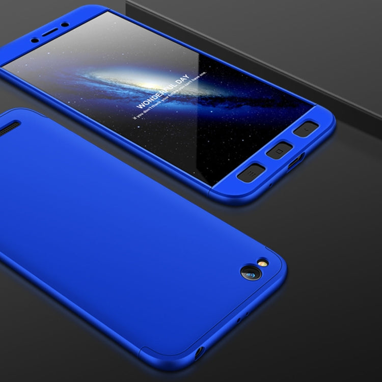 GKK for Xiaomi Redmi 5A Three-paragraph 360 Degree Full Coverage PC Protective Case Back Cover