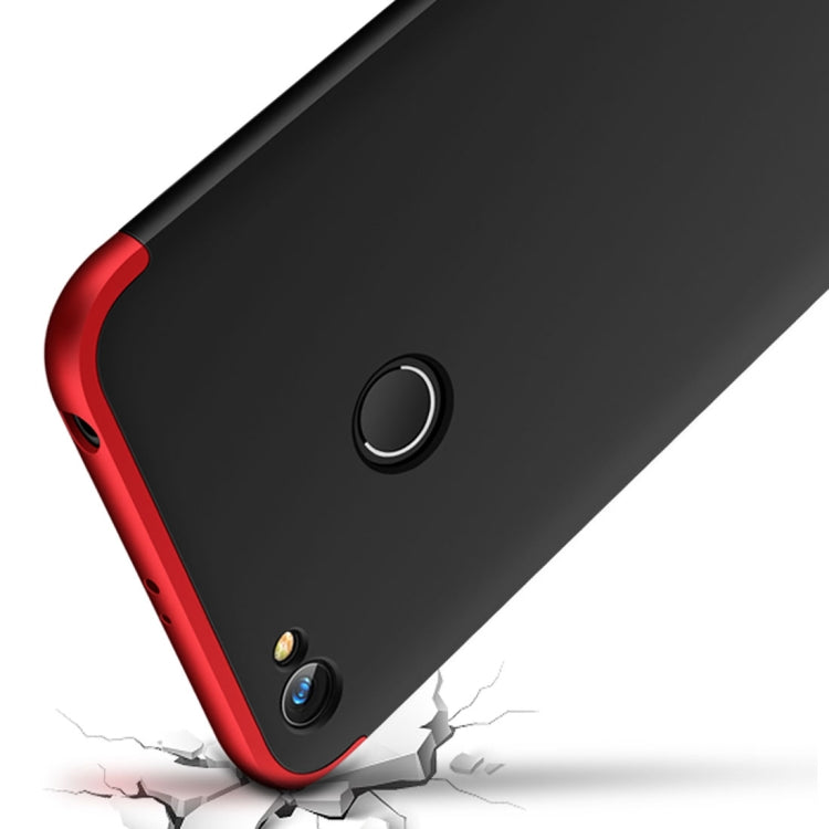 GKK for Xiaomi Redmi Note 5A Pro / Prime Three-paragraph 360 Degree Full Coverage PC Protective Case Back Cover