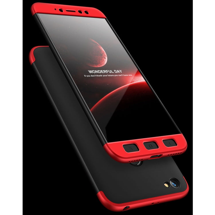 GKK for Xiaomi Redmi Note 5A Pro / Prime Three-paragraph 360 Degree Full Coverage PC Protective Case Back Cover