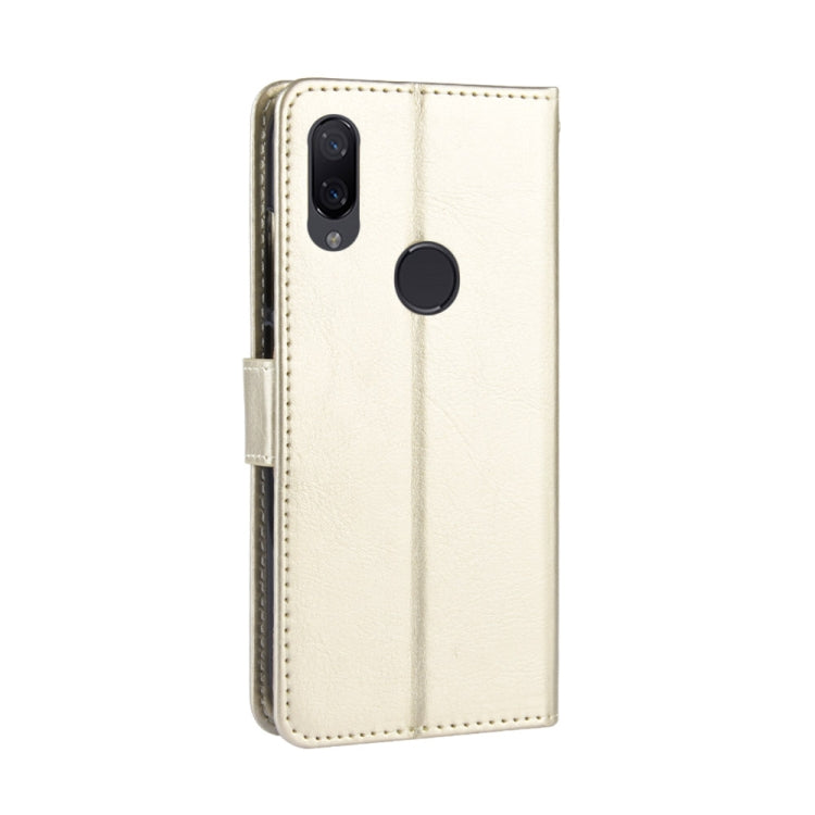 Retro Crazy Horse Texture Horizontal Flip Leather Case for Xiaomi Redmi 7, with Holder & Card Slots & Photo Frame