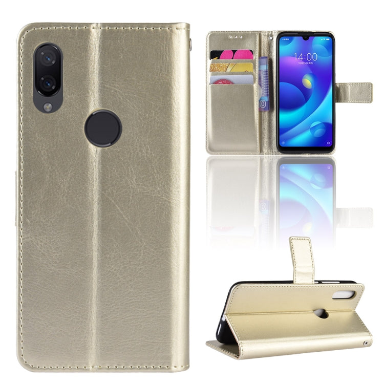 Retro Crazy Horse Texture Horizontal Flip Leather Case for Xiaomi Redmi 7, with Holder & Card Slots & Photo Frame