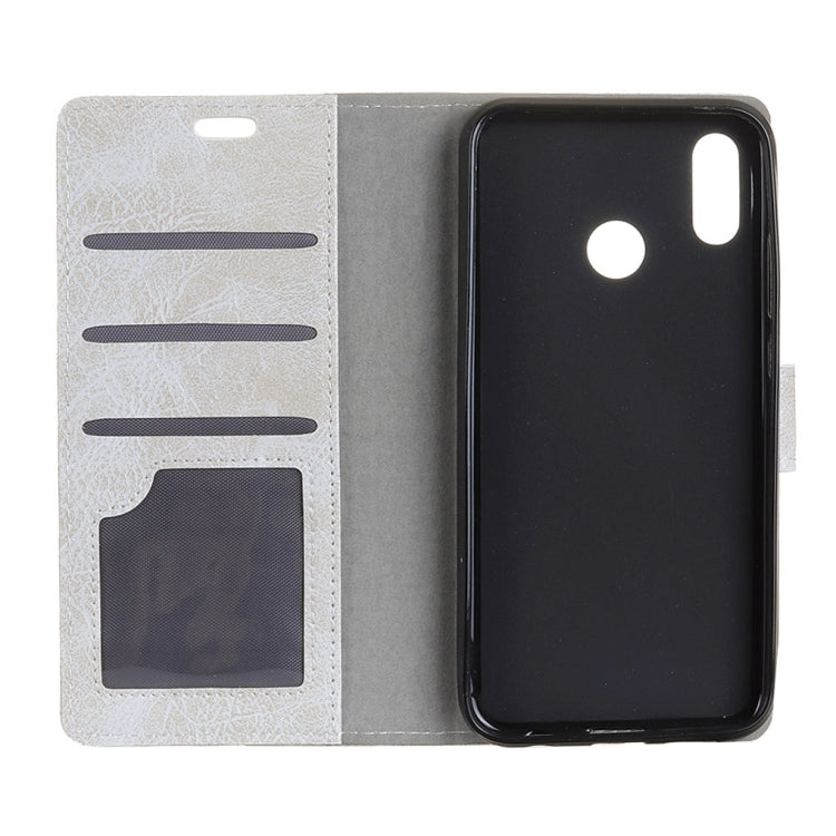 Retro Crazy Horse Texture Horizontal Flip Leather Case for Xiaomi Mi 8 SE, with Holder & Card Slots & Wallet & Photo Frame