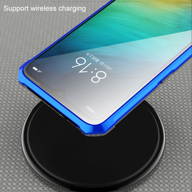 Ultra Slim Magnetic Adsorption Angular Frame Tempered Glass Magnet Flip Case for Xiaomi Mi 9