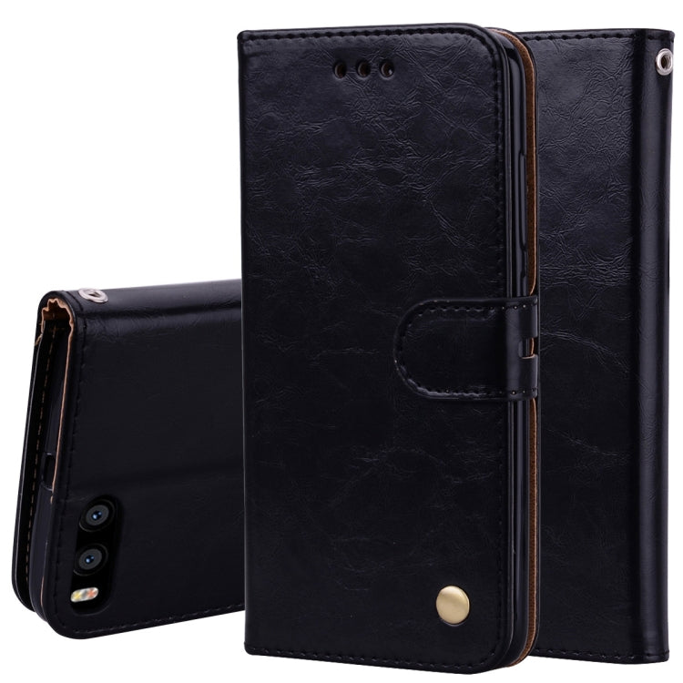 Business Style Oil Wax Texture Horizontal Flip Leather Case for Xiaomi Mi 6, with Holder & Card Slots & Wallet