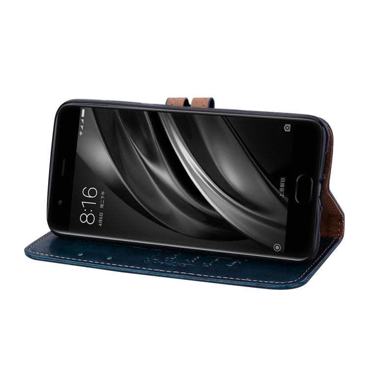 Business Style Oil Wax Texture Horizontal Flip Leather Case for Xiaomi Mi 6, with Holder & Card Slots & Wallet