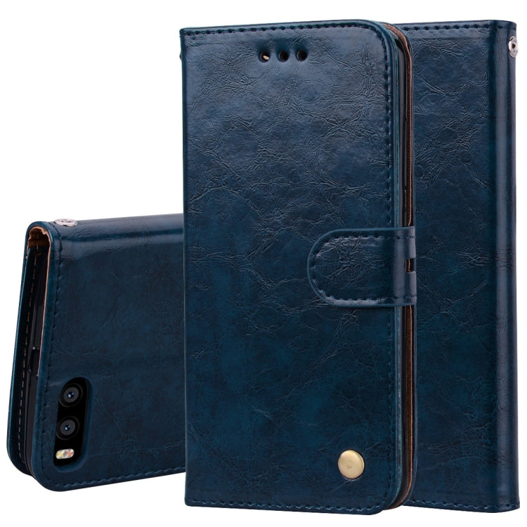 Business Style Oil Wax Texture Horizontal Flip Leather Case for Xiaomi Mi 6, with Holder & Card Slots & Wallet