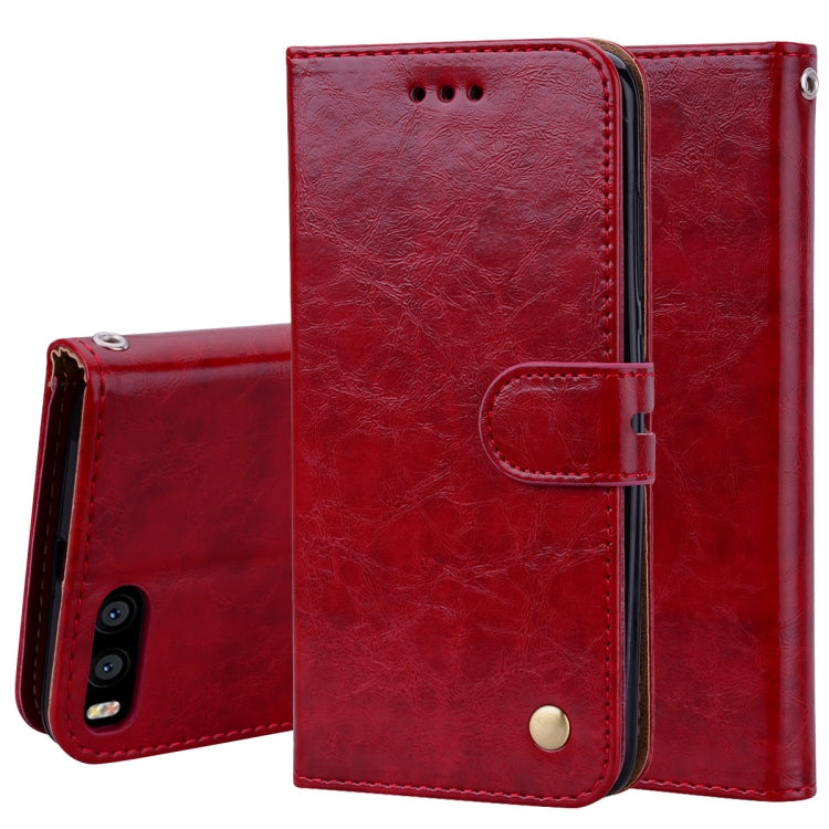 Business Style Oil Wax Texture Horizontal Flip Leather Case for Xiaomi Mi 6, with Holder & Card Slots & Wallet
